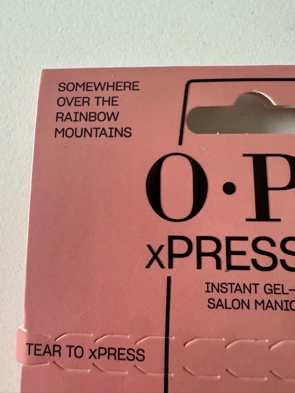 OPI xPRESSION Classic Pink Orange Press-On Nails - Picture 3 of 8